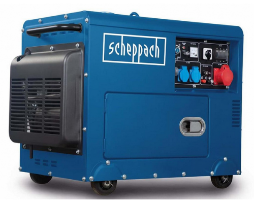 Генератор дизель Scheppach SG5200D 5кВт/230В/380