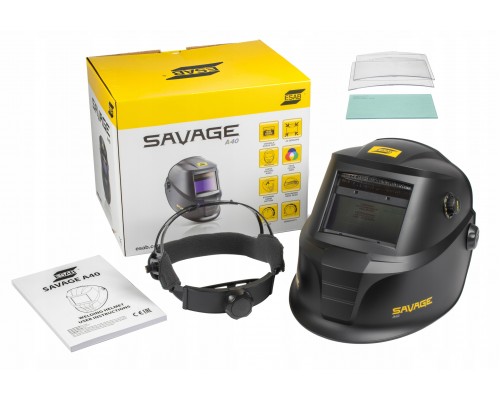 Маска зварювальна Esab Savage A40 Black